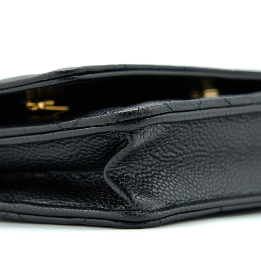 Chanel Classic Wallet On Chain Caviar Black