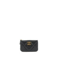 Chanel 19 Mini Pouch Lambskin Black