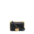 Chanel Small Boy Bag Caviar Black Brushed  (Microchip)