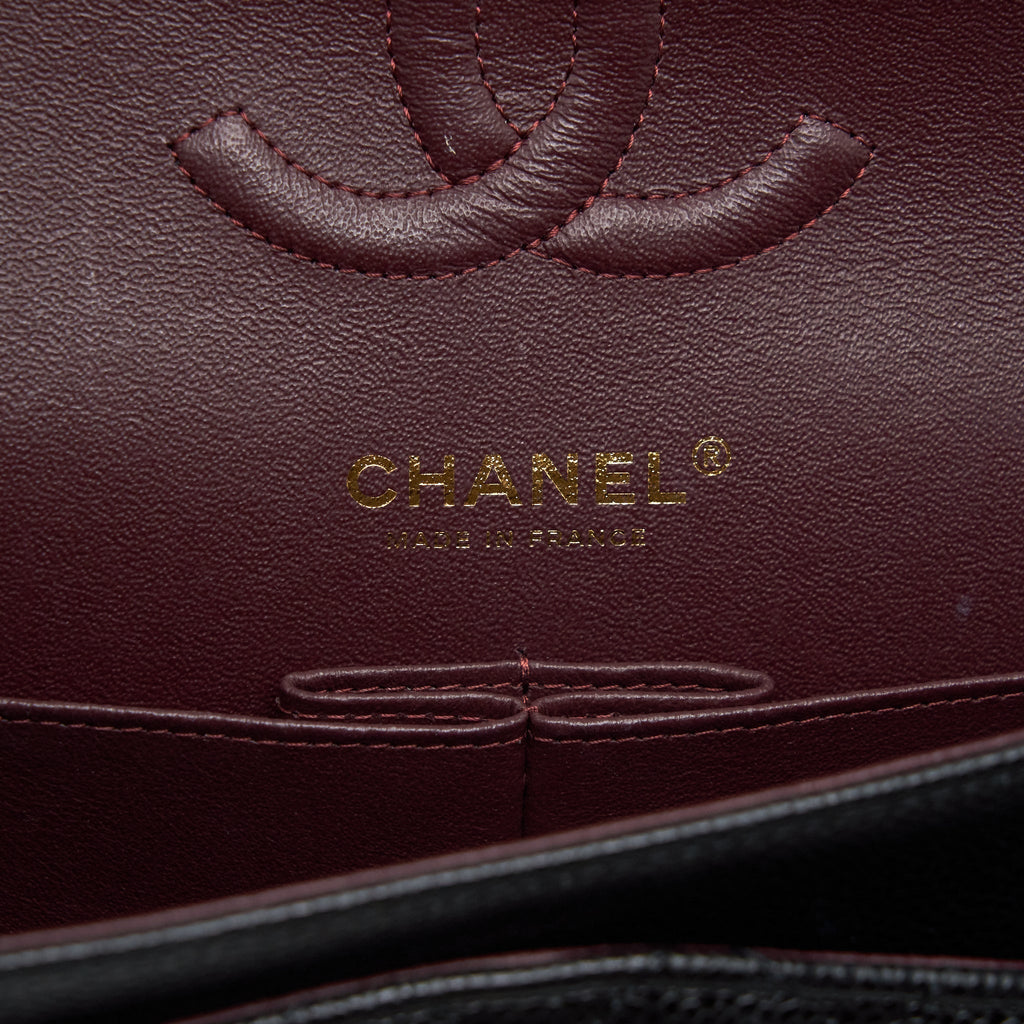 Chanel Medium Classic Flap bag Caviar Black