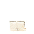 Chanel Small boy bag limited white