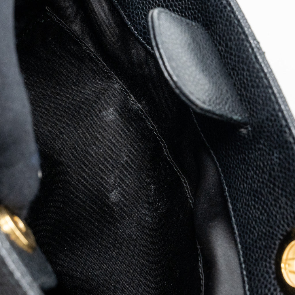 Chanel Grand Shopping Tote bag PM Caviar Black