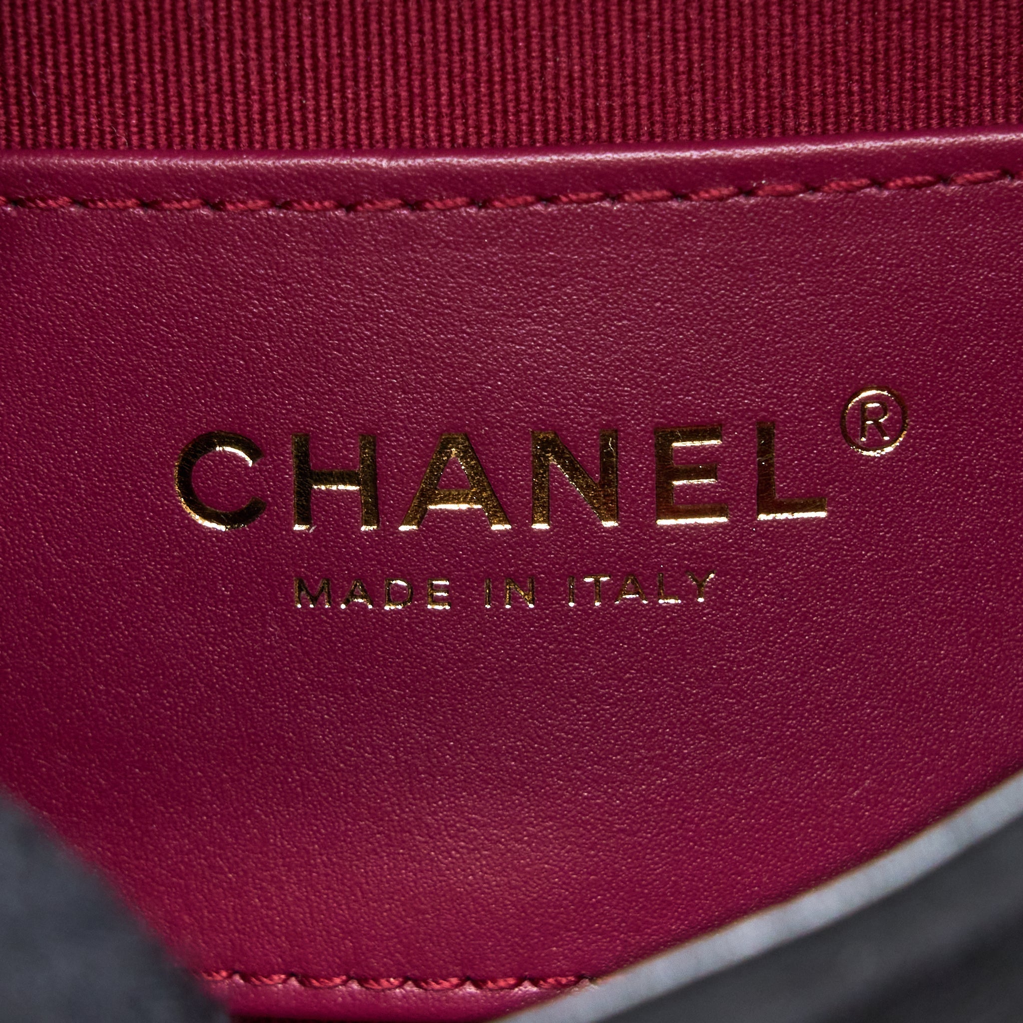 Chanel Crossbody Mini Flap Bag CC Logo Strap Calfskin Black Brushed  (Microchip)