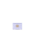 Chanel 19 Card Holder Lambskin Light Purple