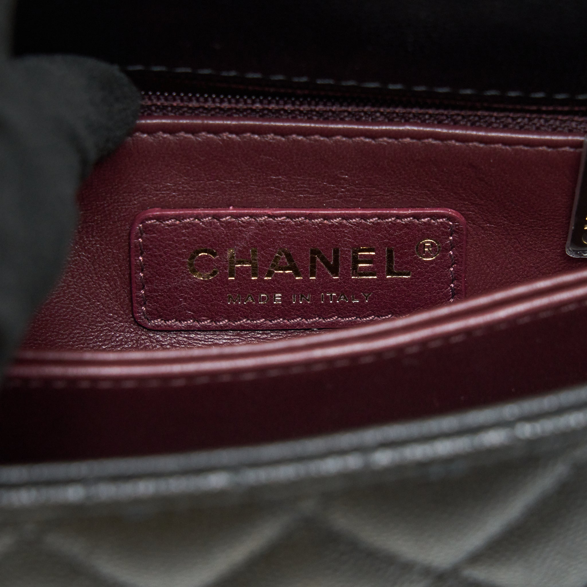 Chanel Mini Coco Handle 20cm Caviar Black L