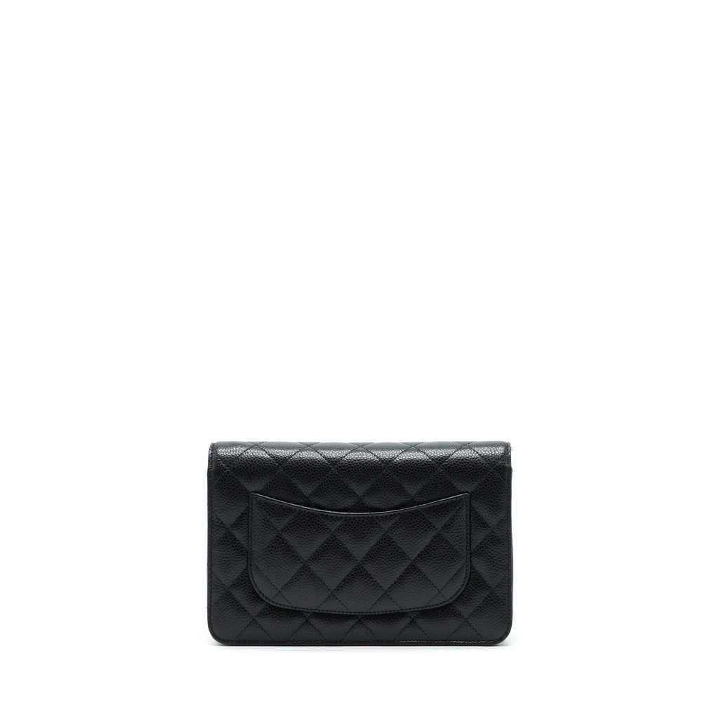 Chanel Classic Wallet On Chain Caviar Black
