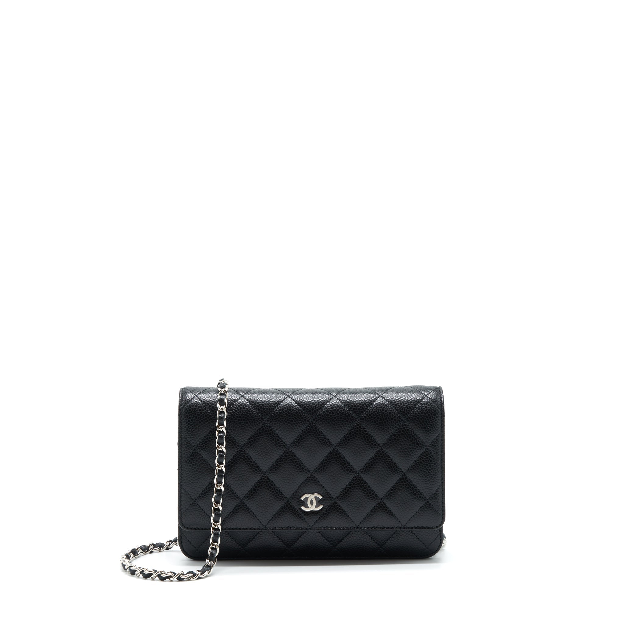 Chanel Classic Wallet On Chain Caviar Black
