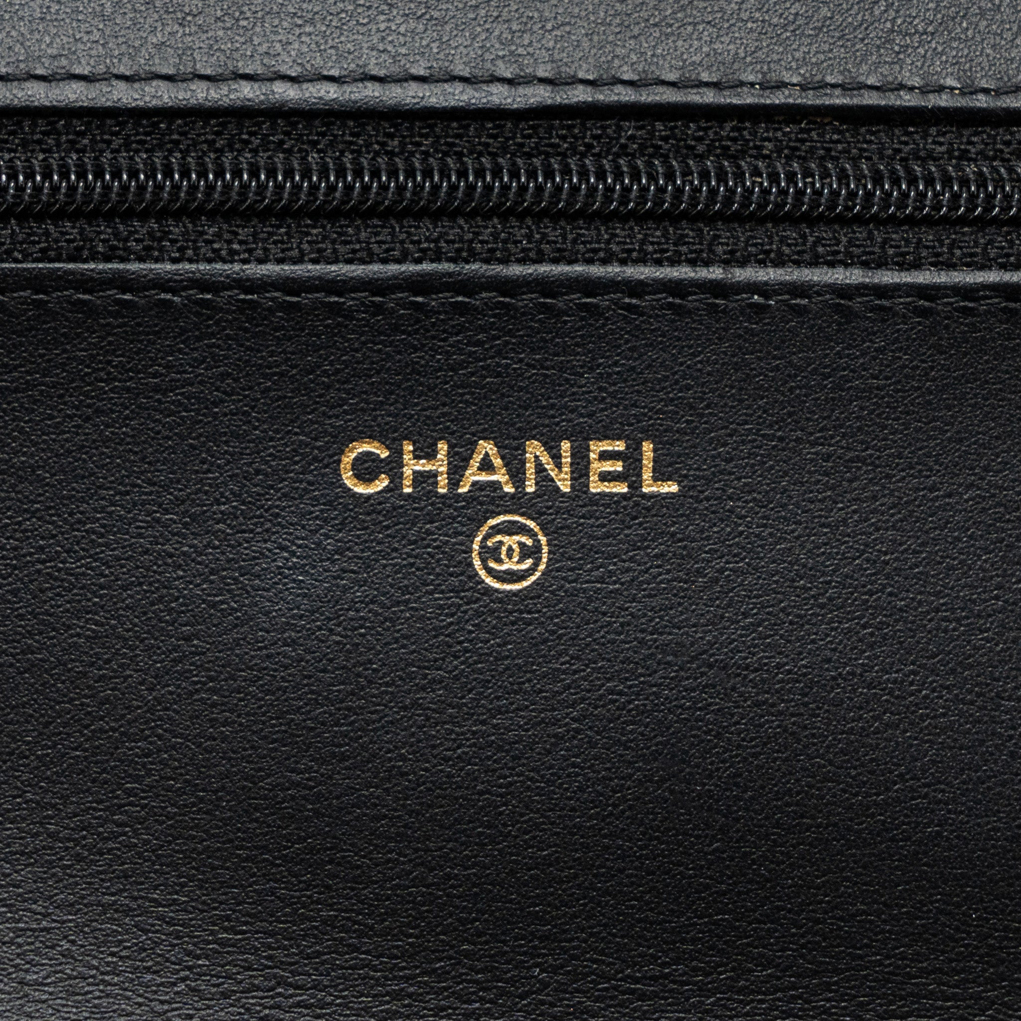 Chanel 2.55 Reissue Lucky Charms Wallet On Chain Aged Calfskin Black