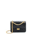 Chanel Mini 2.55 Reissue Flap Bag Aged Calfskin Black Brushed