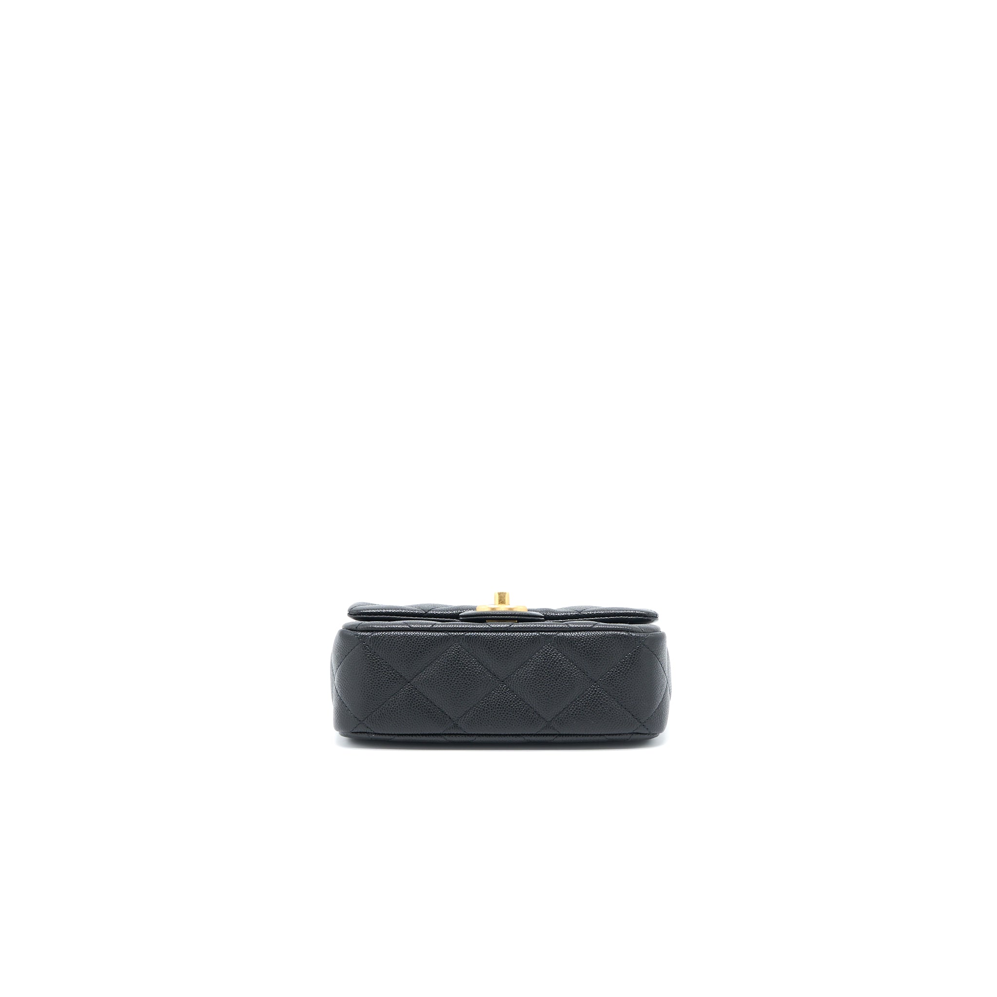 Chanel 23P Coco Love Flap Bag Caviar Black  (Microchip)