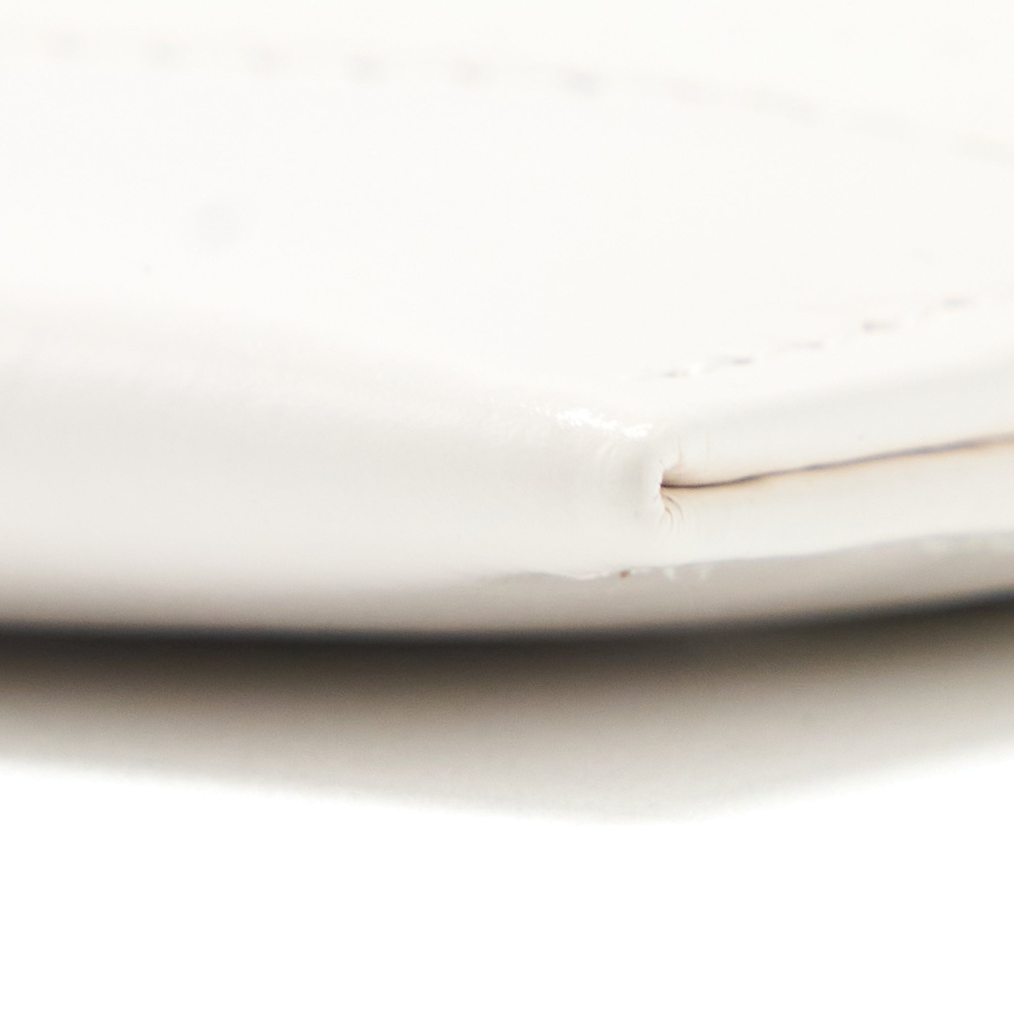 Chanel Chevron Card Holder Calfskin White
