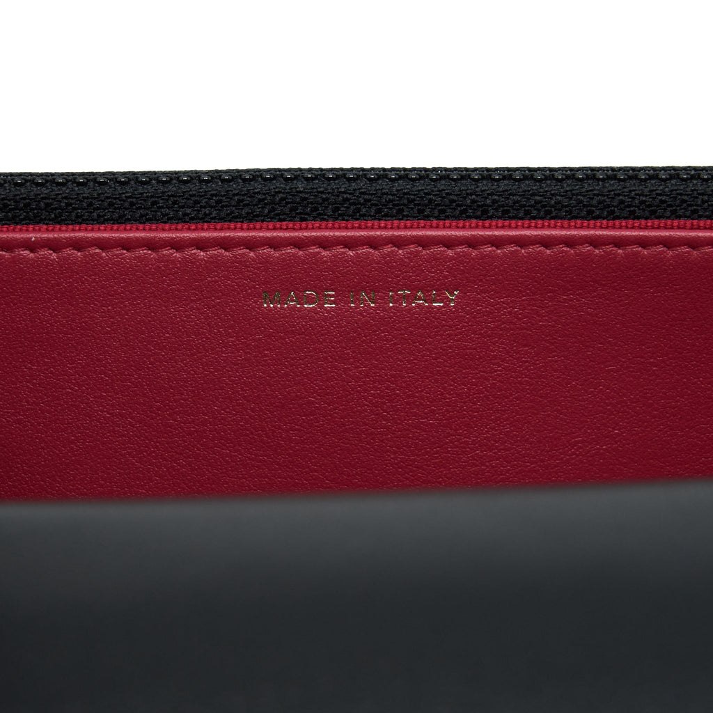 Chanel 19 Wallet On Chain Lambskin Black With Multicolour Hardware (Microchip)