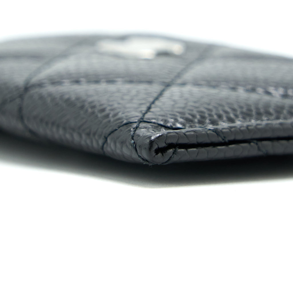 Chanel Classic Card Holder Caviar Black