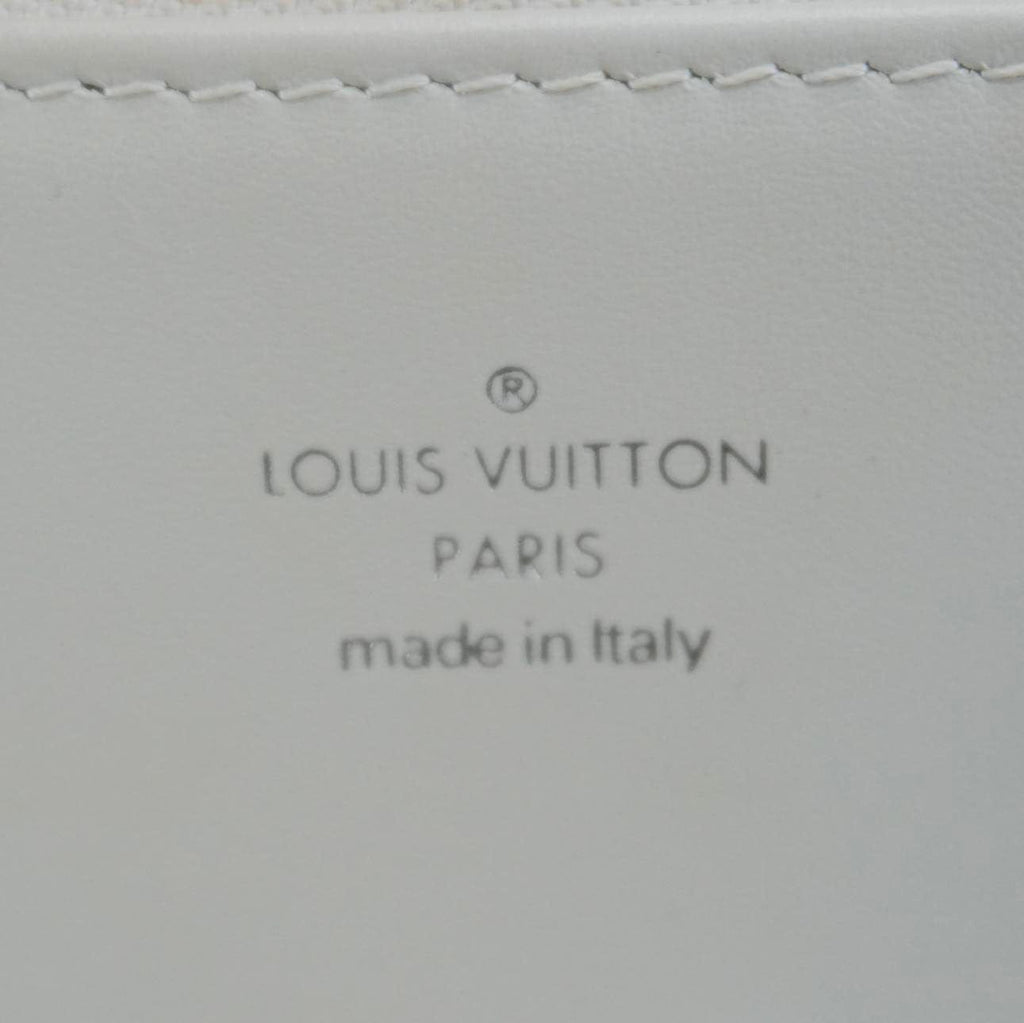 LOUIS VUITTON Swing Reverse Monogram Shoulder Bag White
