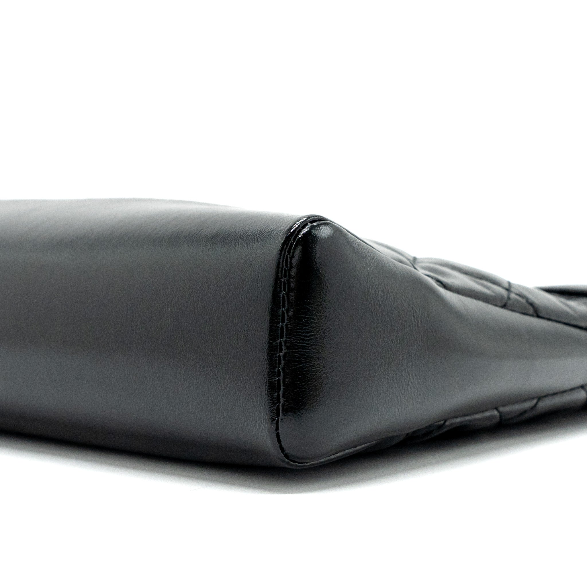 Chanel 24c Mini 31 Bag Shiny Calfskin Black L(Microchip)