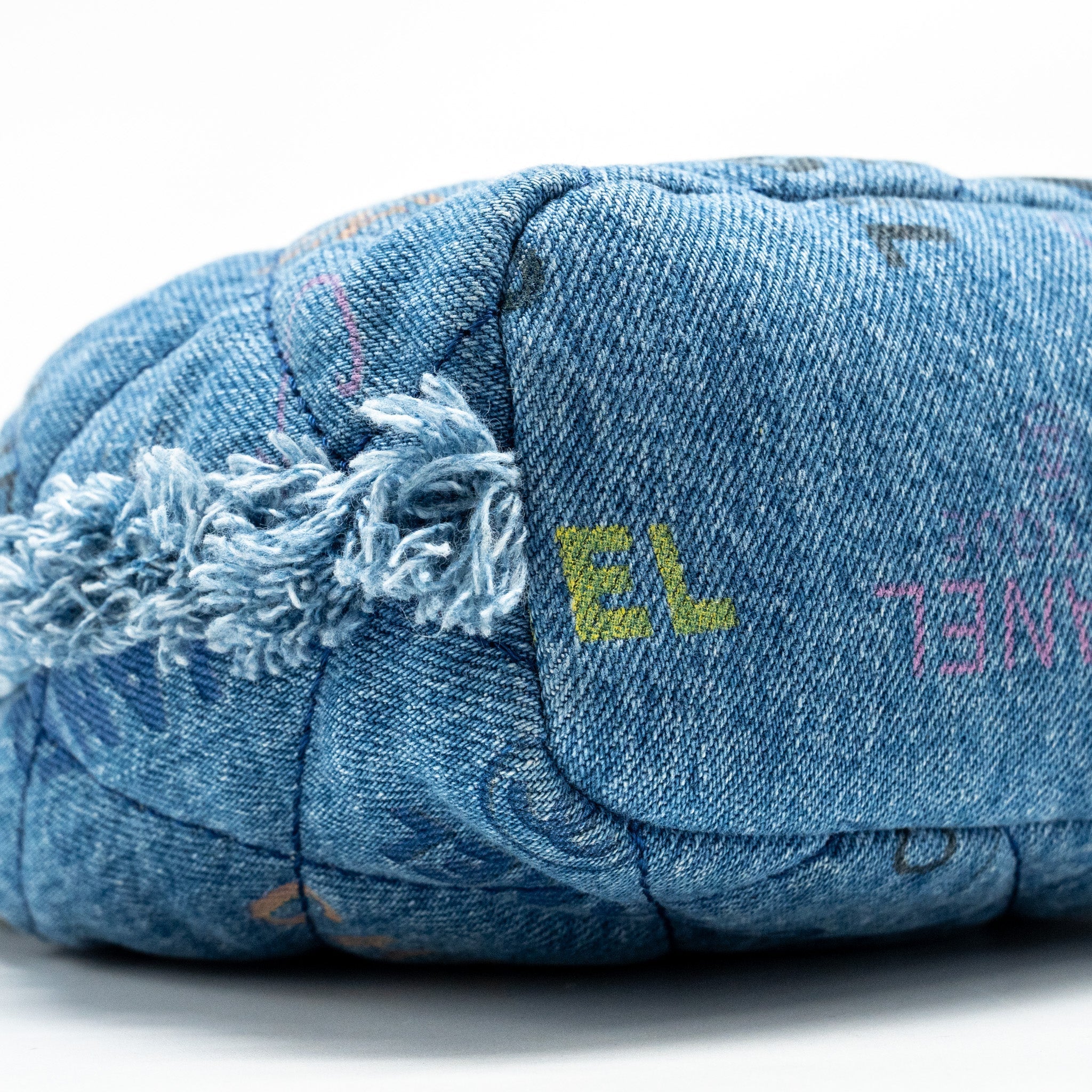 Chanel Small Bucket Bag Denim Blue L (Microchip)