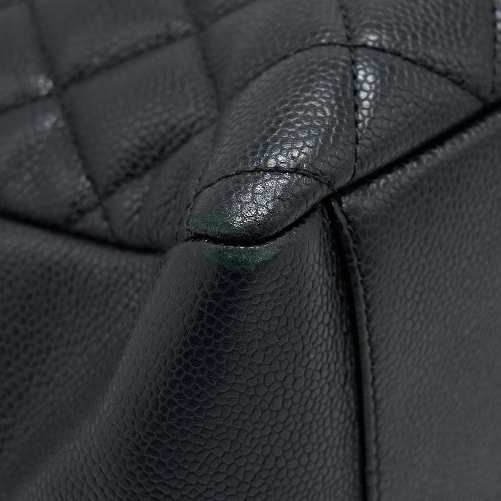 Chanel Grand Shopping Tote caviar black