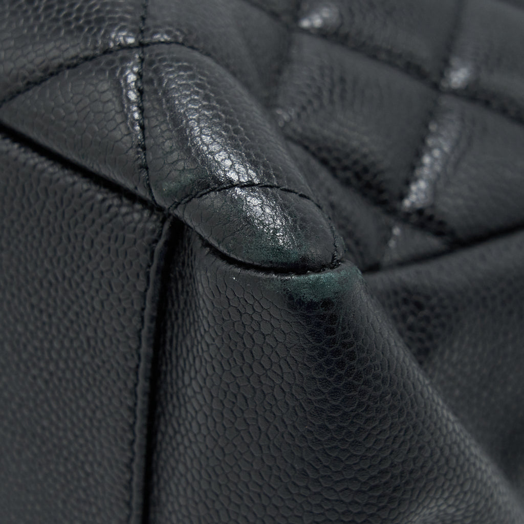 Chanel Grand Shopping Tote caviar black