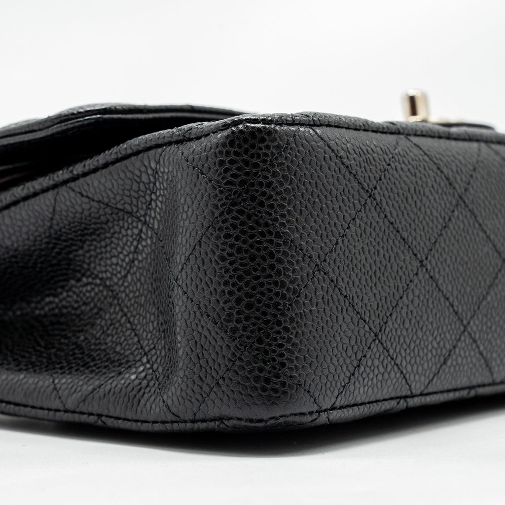 Chanel Medium Classic Double FLAP Bag Caviar Black