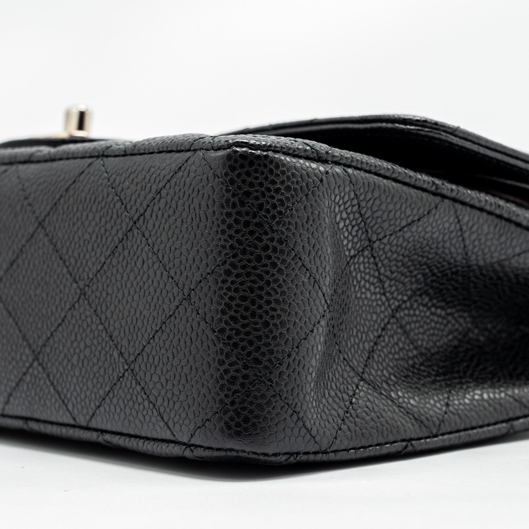 Chanel Medium Classic Double FLAP Bag Caviar Black