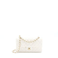 Chanel Medium Classic Double Flap Bag Caviar White L