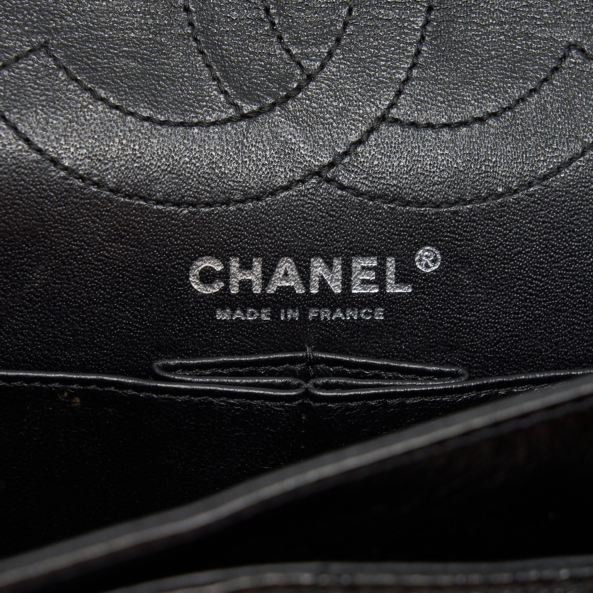 Chanel 2.55 226 reissue double Flap bag Calfskin black