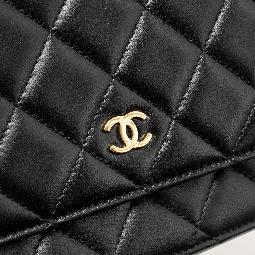 Chanel Classic Wallet On Chain Calfskin Black
