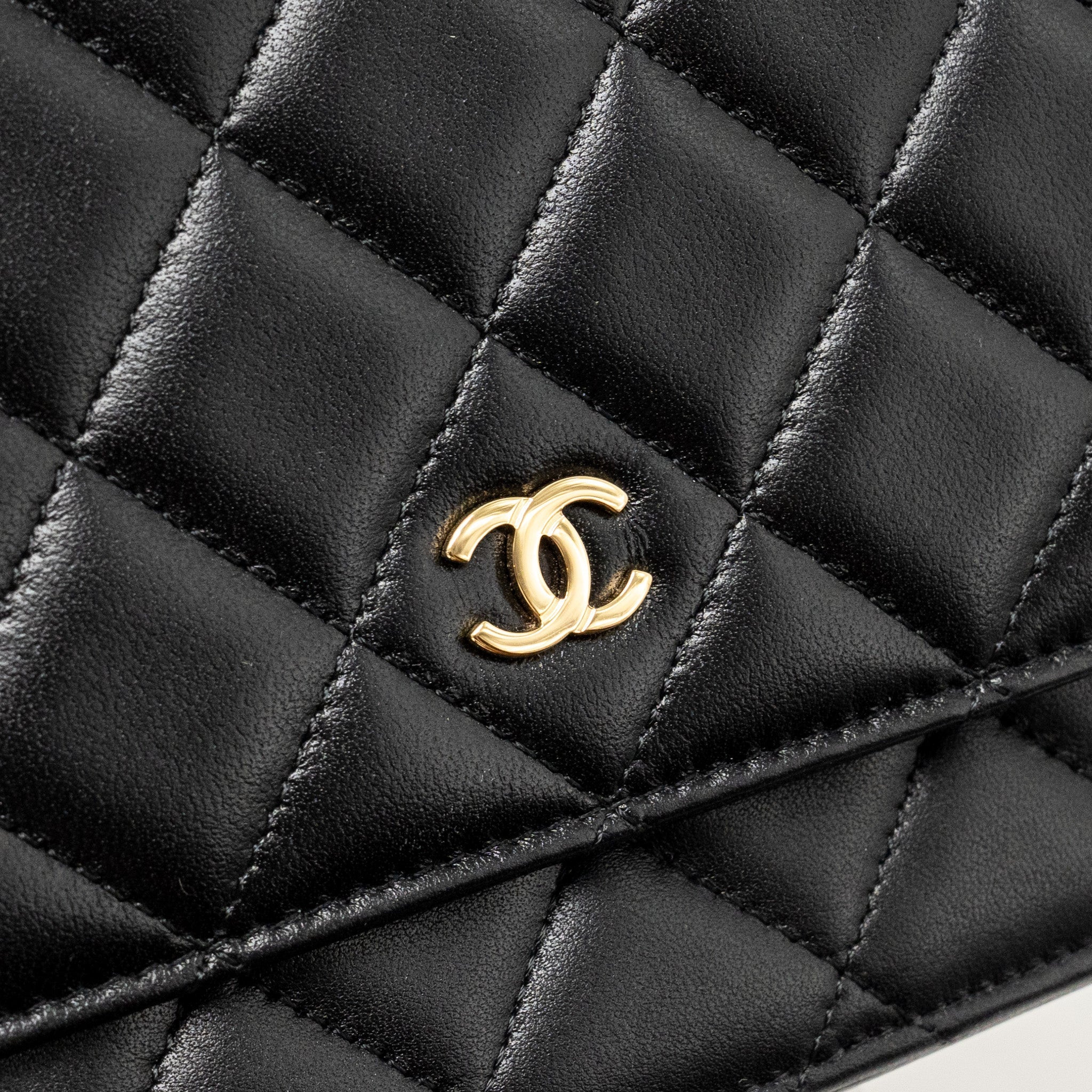 Chanel Classic Wallet On Chain Calfskin Black