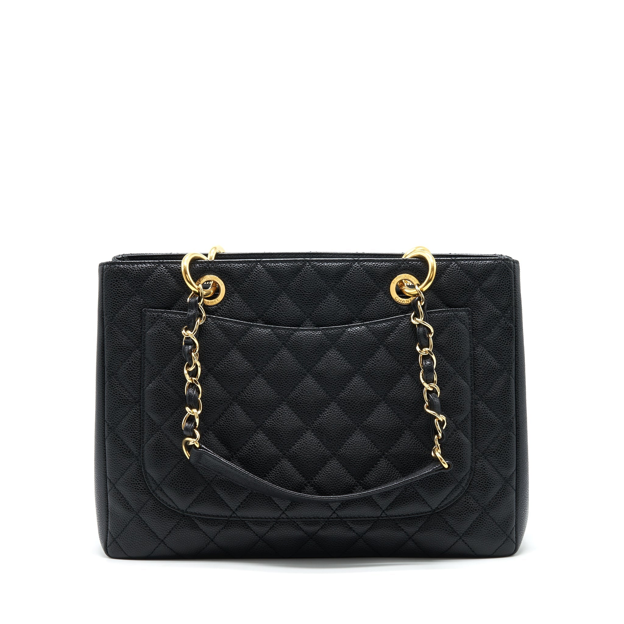 Chanel Grand Shopping Tote bag Caviar black