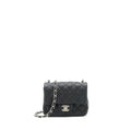 Chanel Mini square flap bag Caviar black