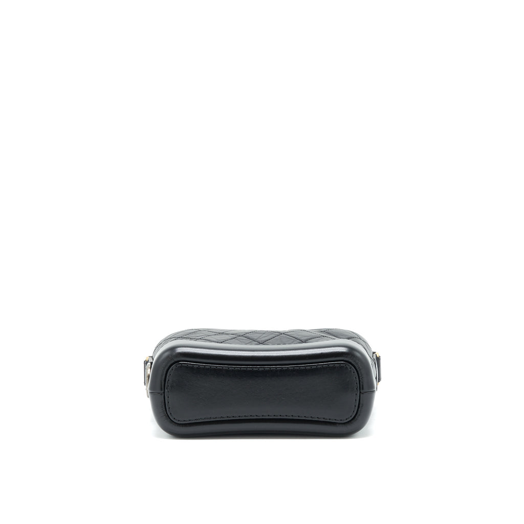 Chanel Small Hobo Gabrielle Calfskin Black