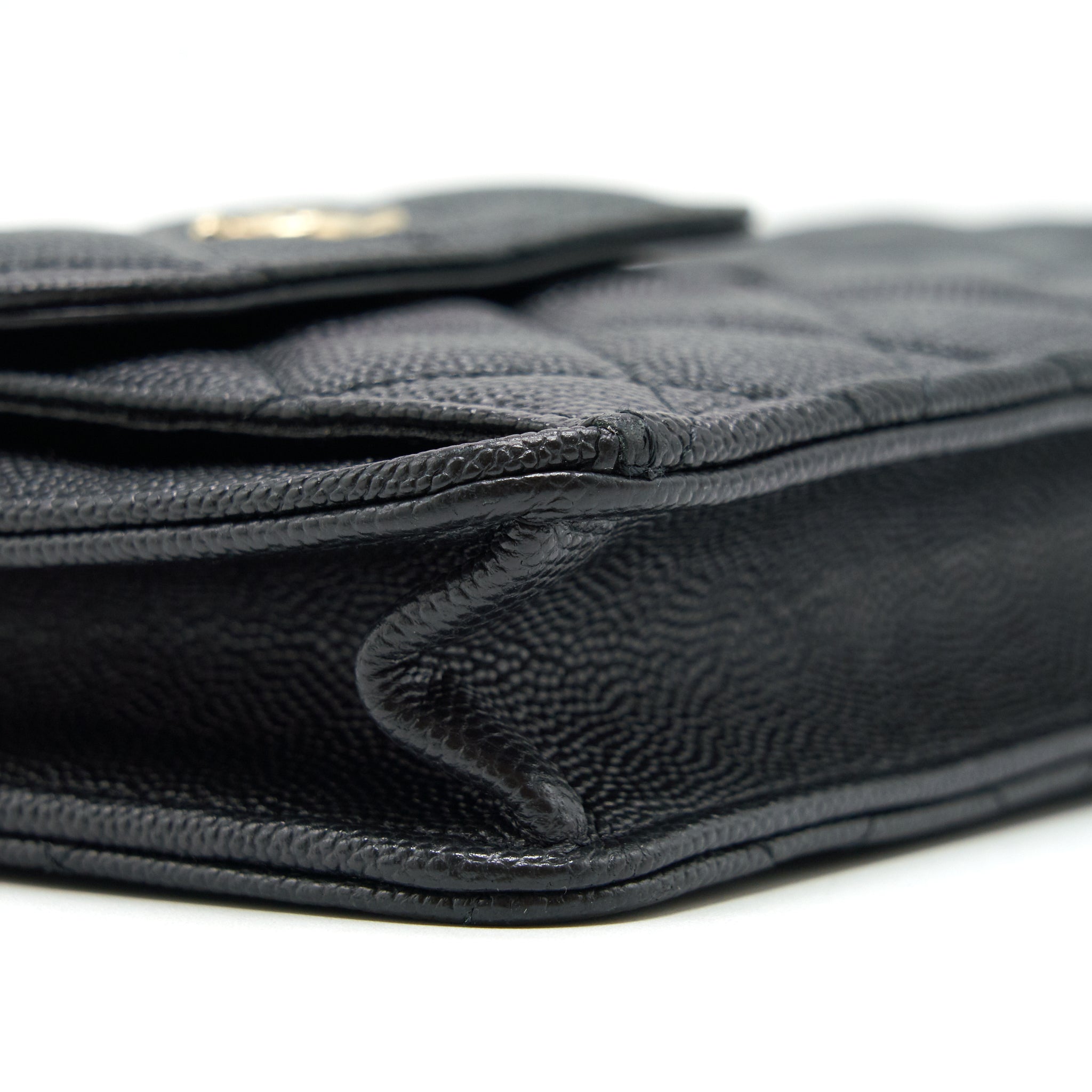 Chanel Mini Crossbody Bag Caviar Black