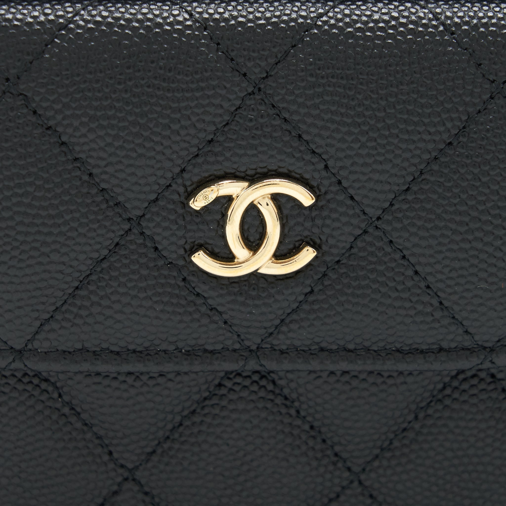 Chanel Mini Crossbody Bag Caviar Black