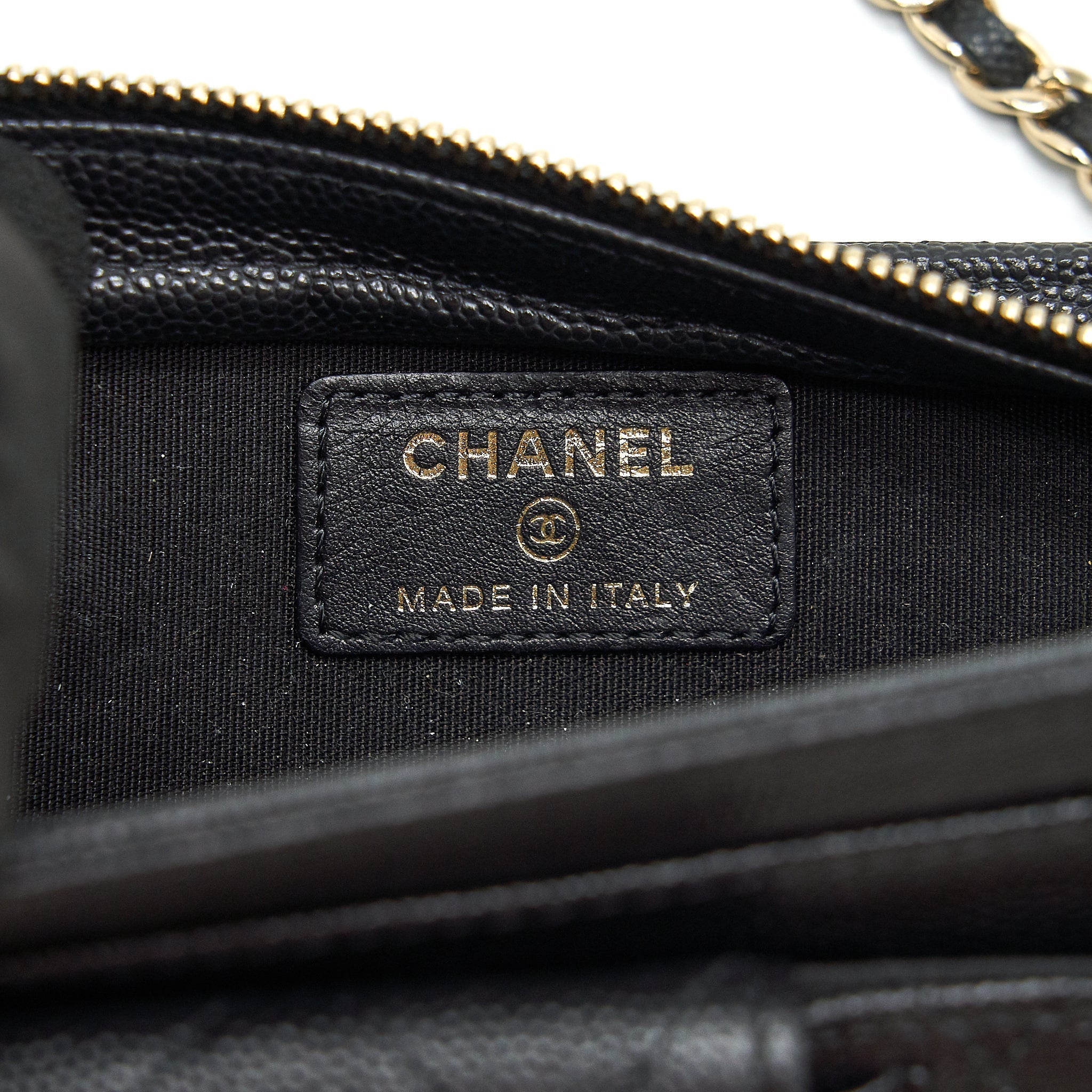 Chanel Mini Crossbody Bag Caviar Black