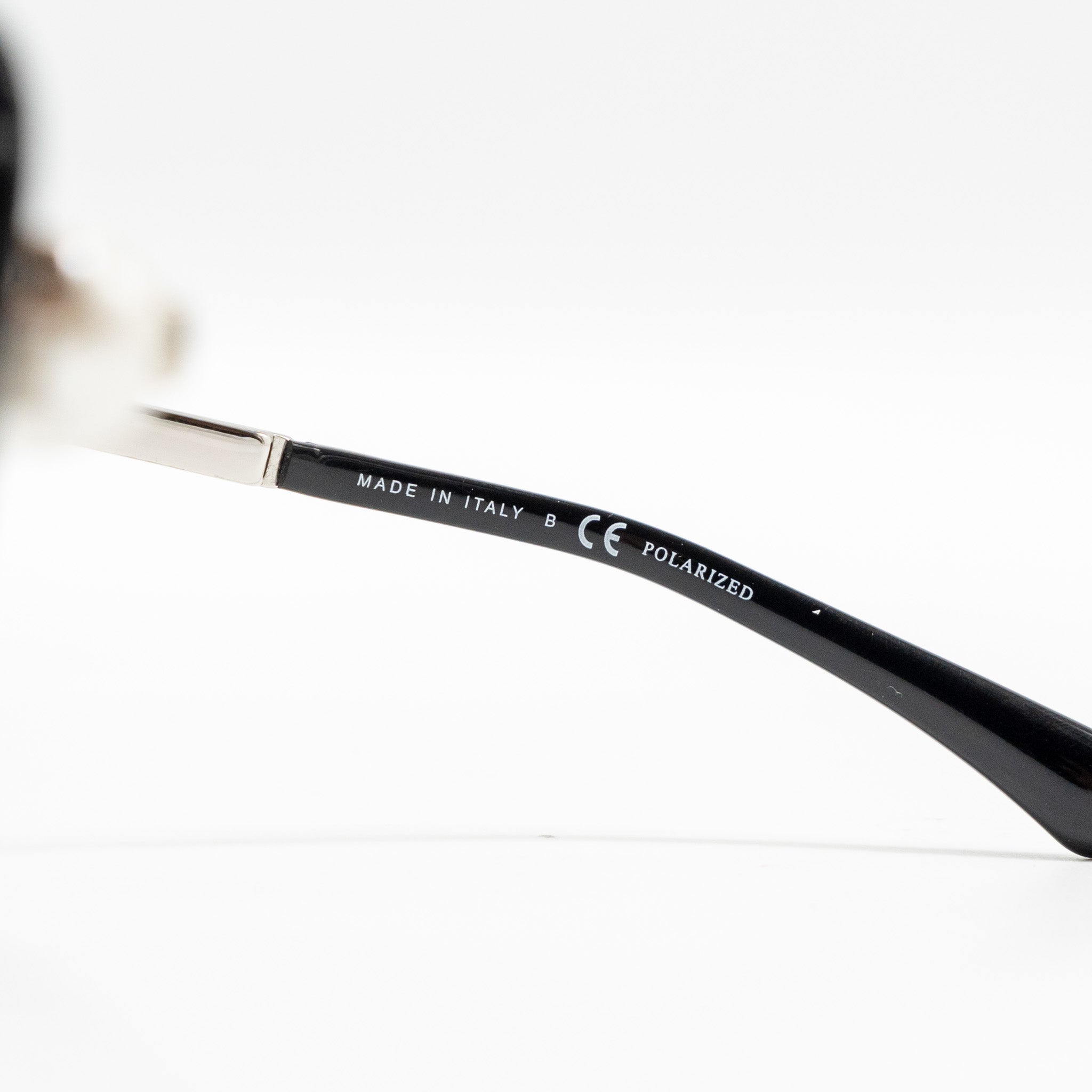 Chanel pearl decorated sunglasses black
