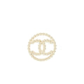 Chanel Round CC Logo Brooch L