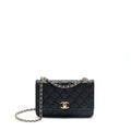 Chanel Trendy CC Wallet On Chain Lambskin Black