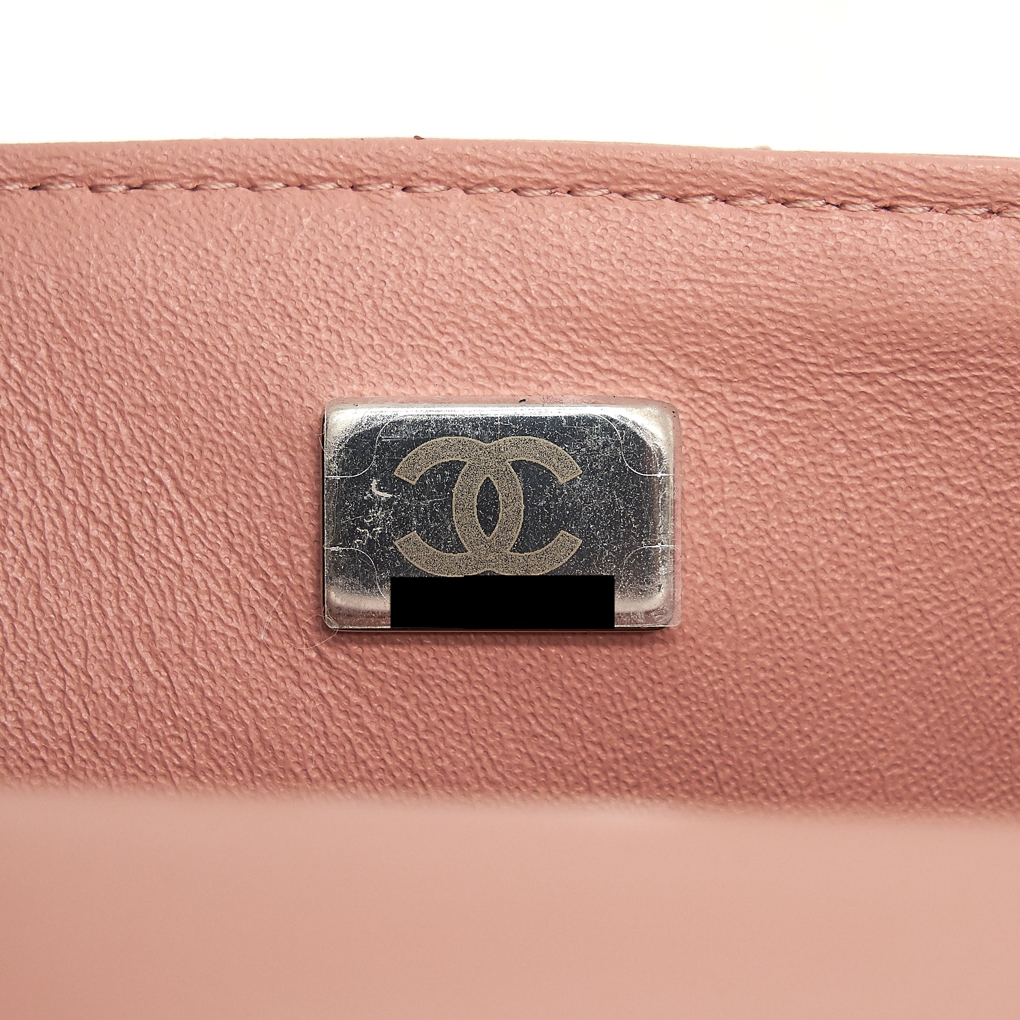 Chanel Mini rectangular Flap bag Lambskin pink