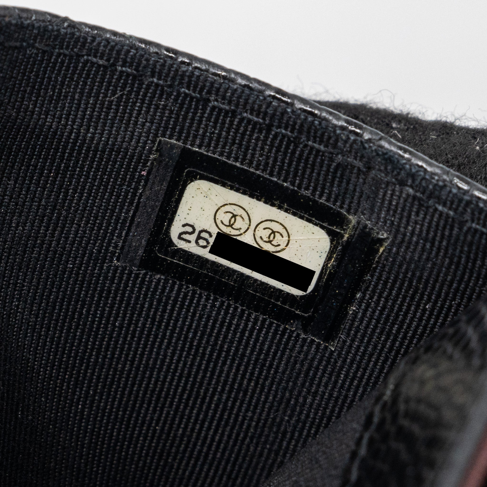 CHANEL CLASSIC FLAP CARD HOLDER CAVIAR BLACK