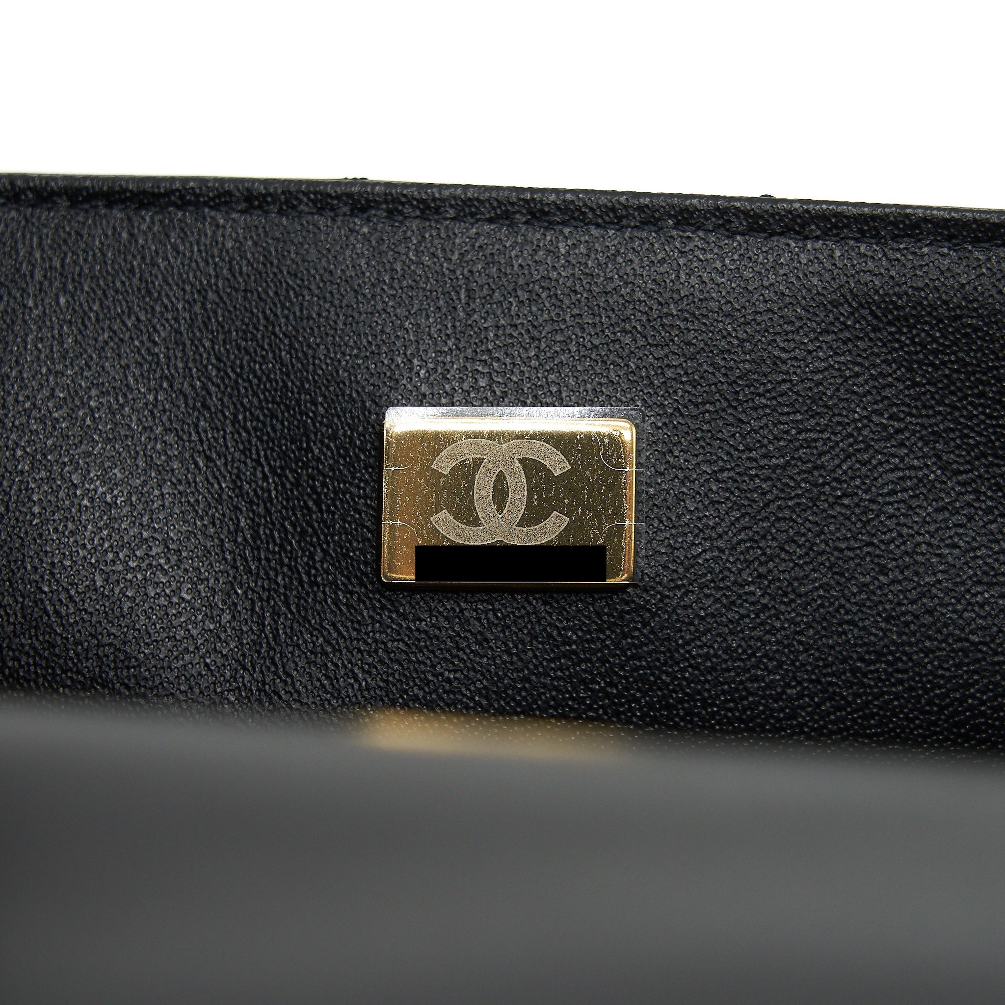 Chanel Mini rectangular flap Bag Lambskin Black L
