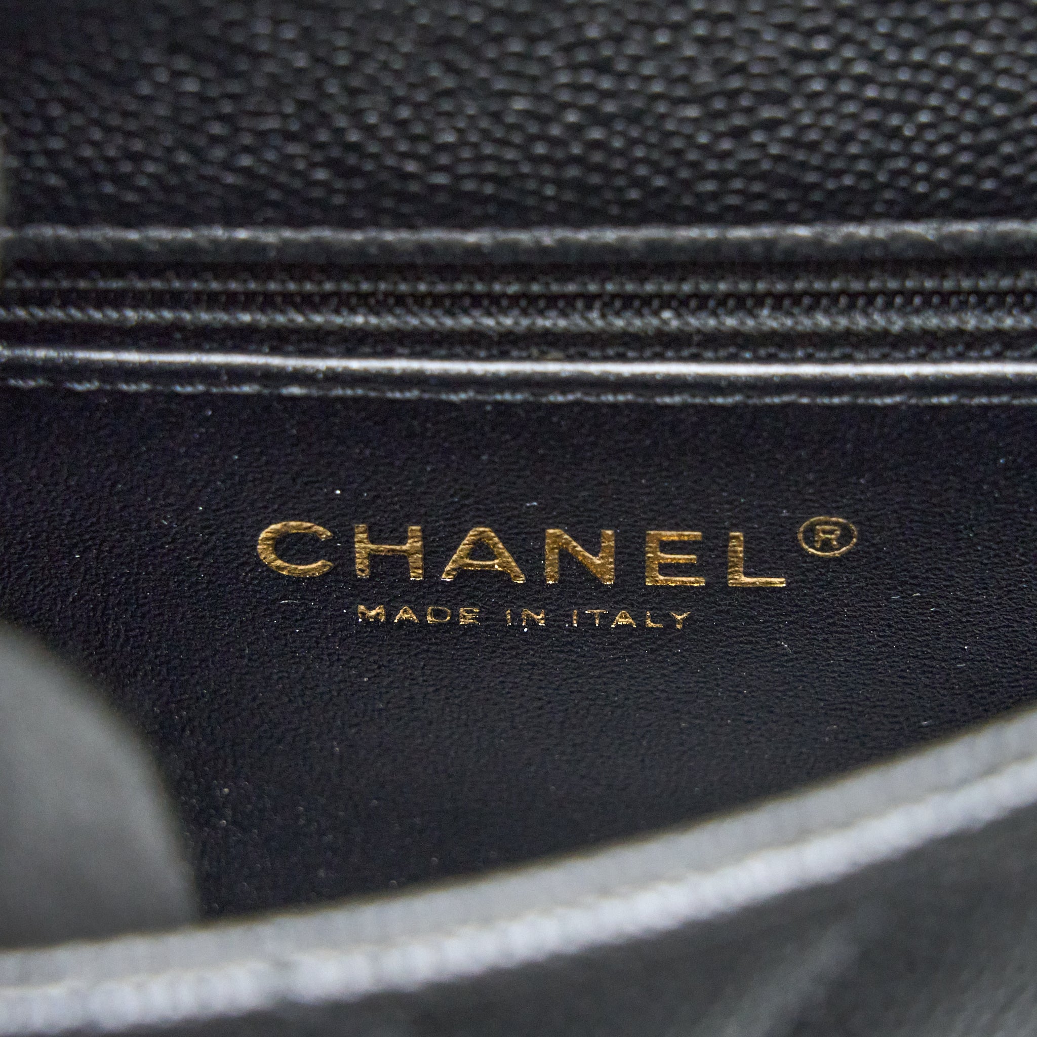 Chanel 23P Coco Love Flap Bag Caviar Black  (Microchip)
