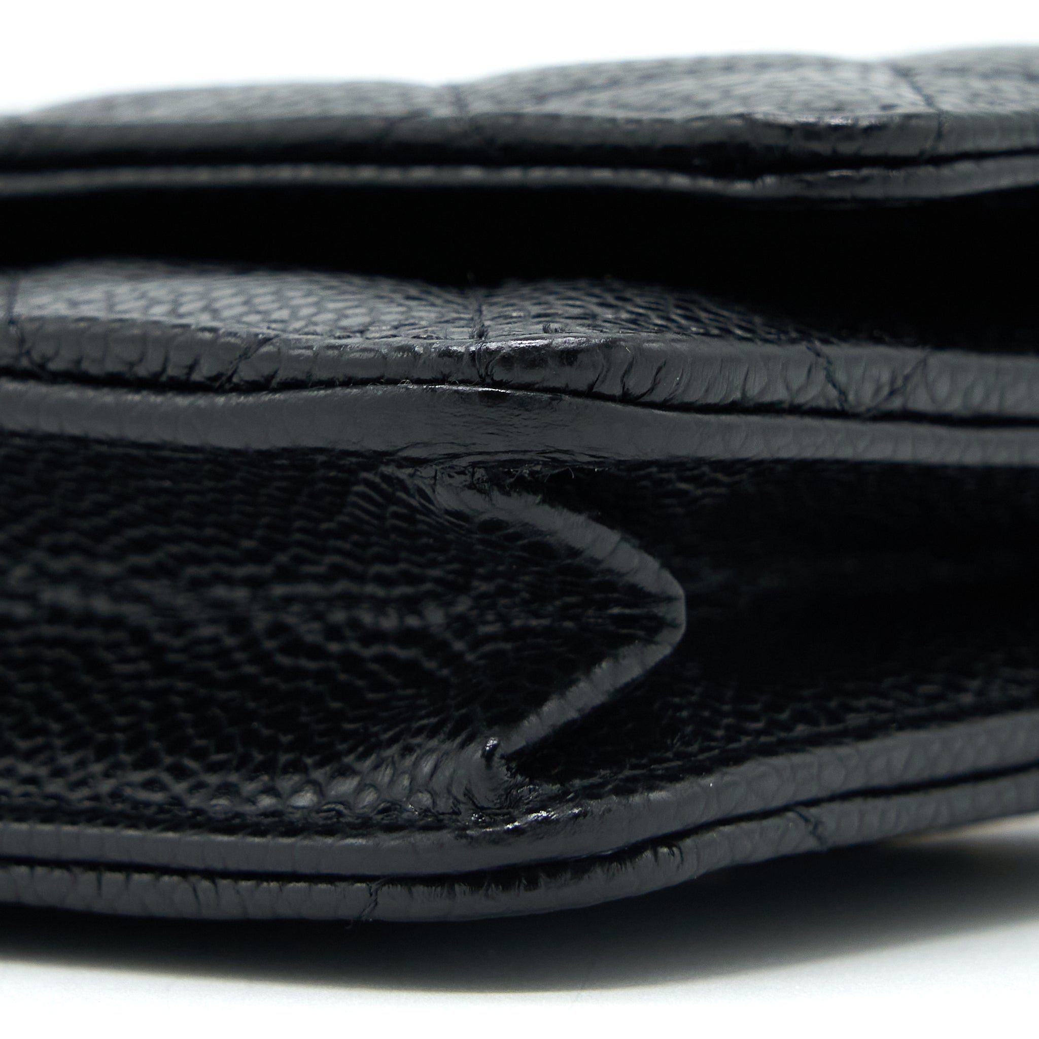 Chanel Classic Wallet On Chain Caviar Black ( Microchip)