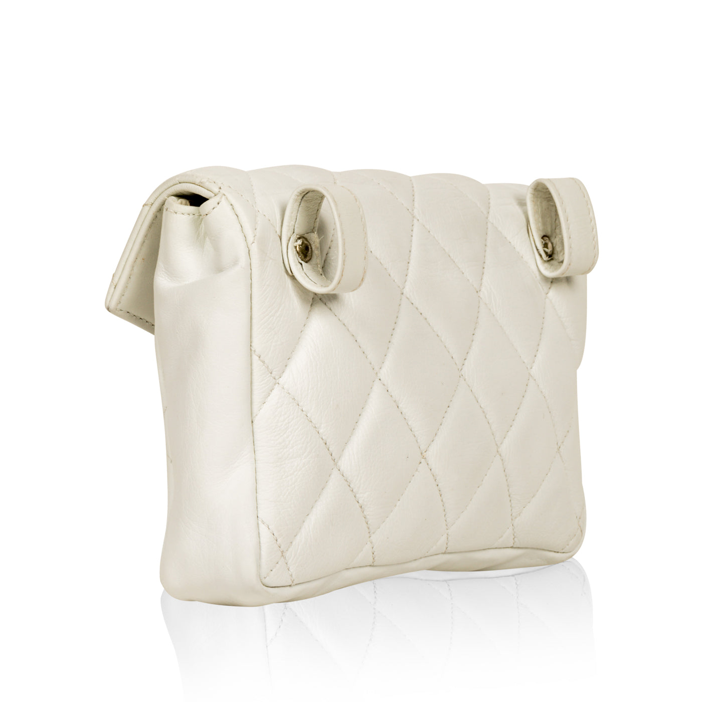 Chanel Vintage Bum Bag - White