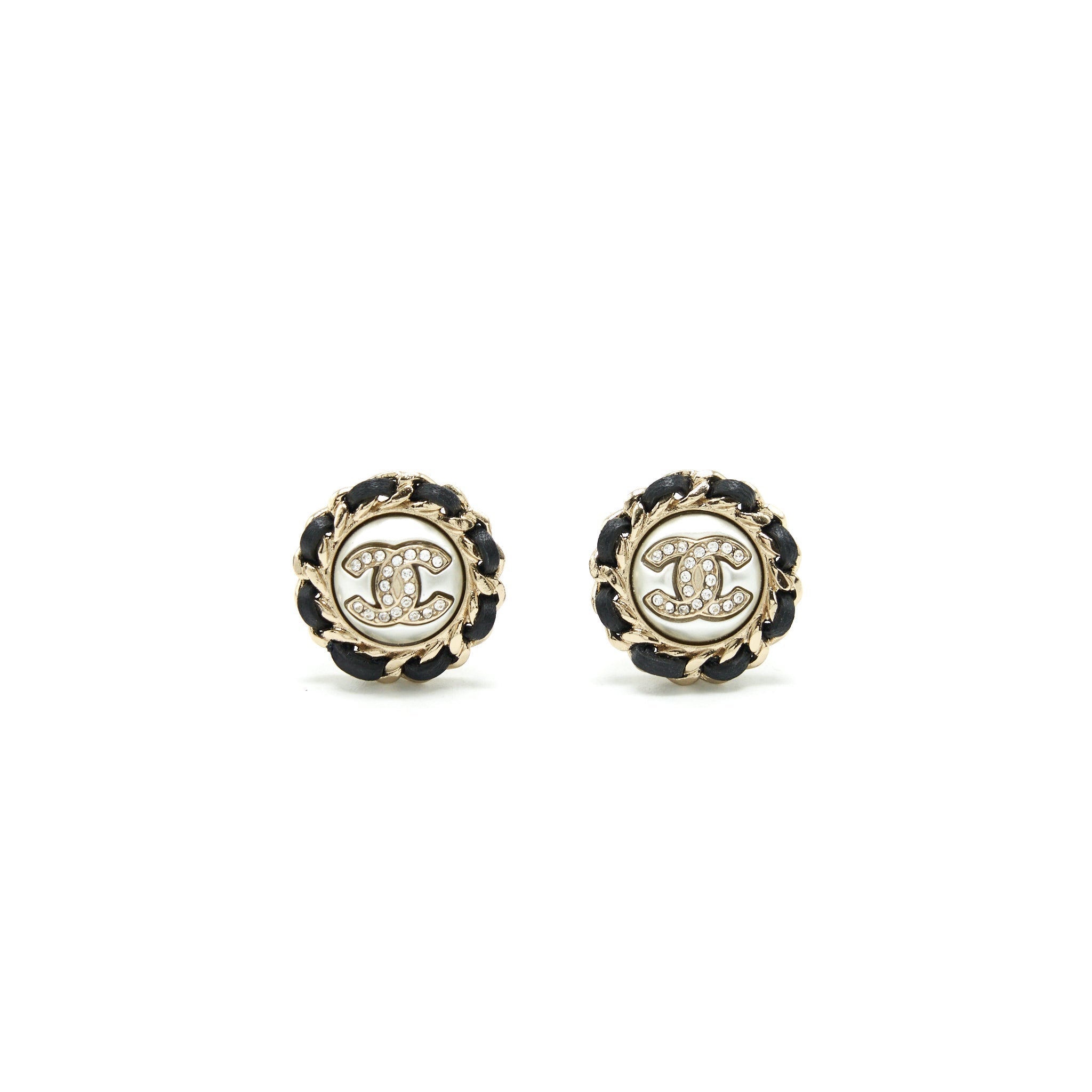 Chanel 22P Round Ear Clip L