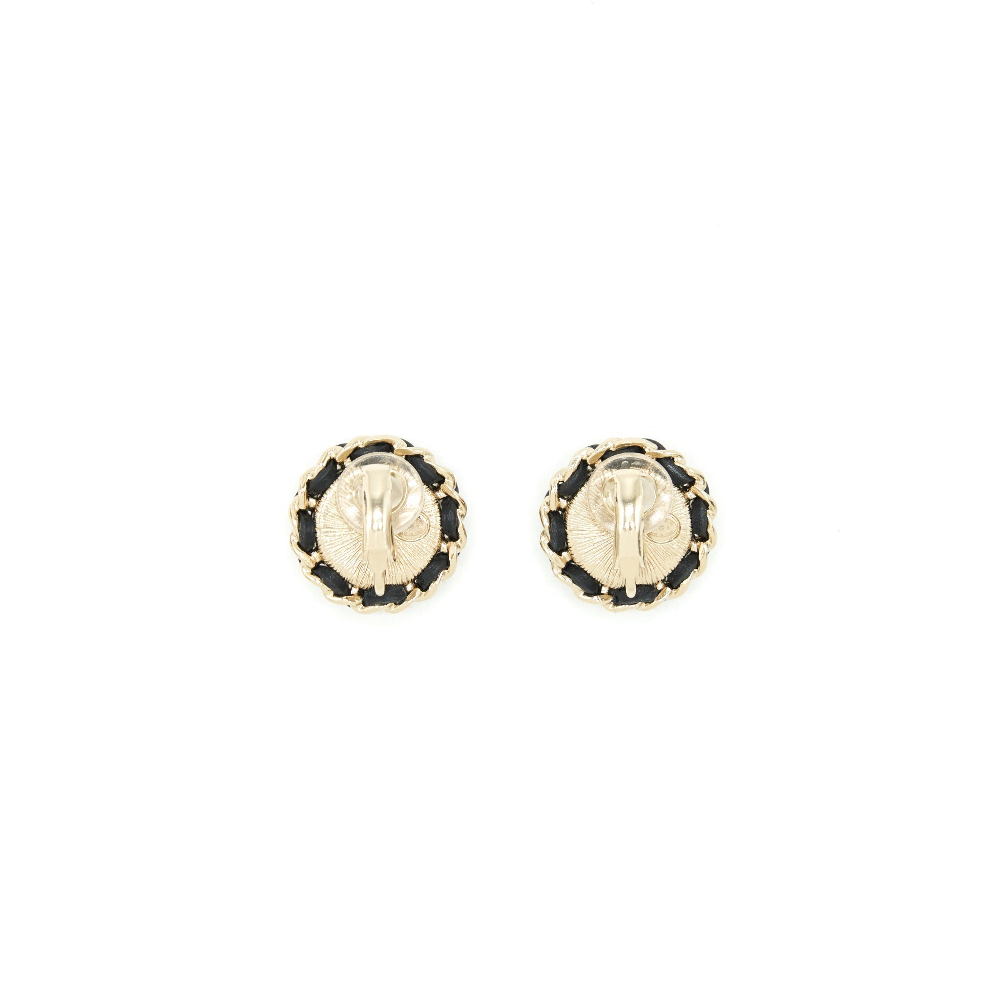 Chanel 22P Round Ear Clip L