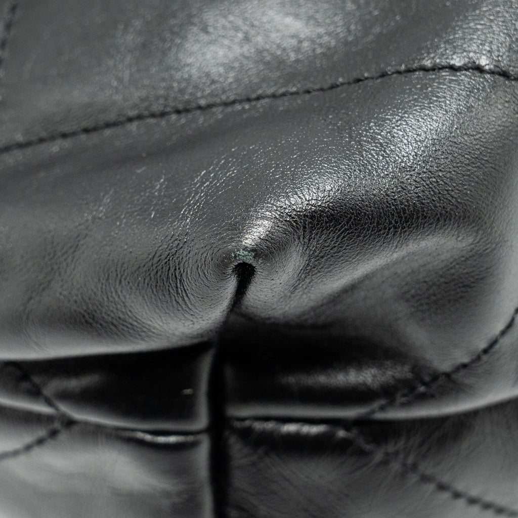 Chanel Small 22 Bag Shiny Calfskin Black  (Microchip)