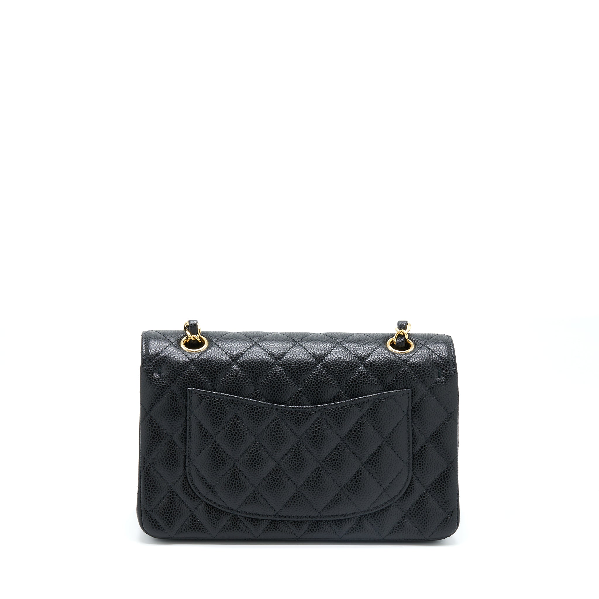 Chanel Small Classic Double Flap Bag Caviar Black