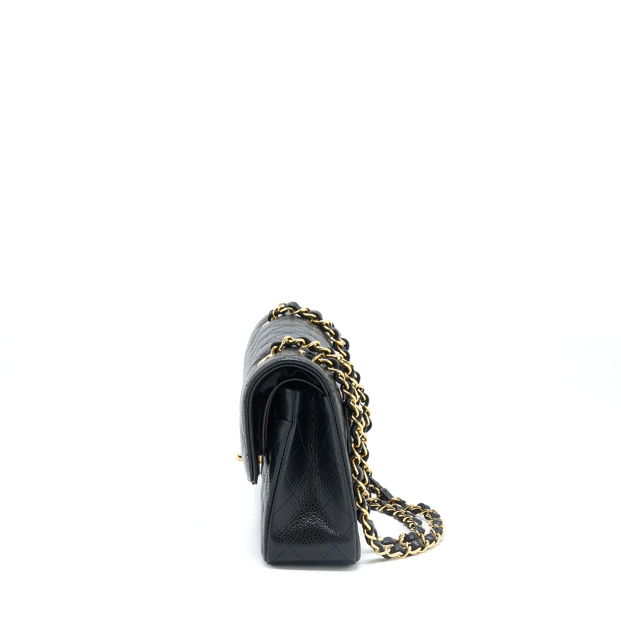 Chanel Small Classic Double Flap Bag Caviar Black