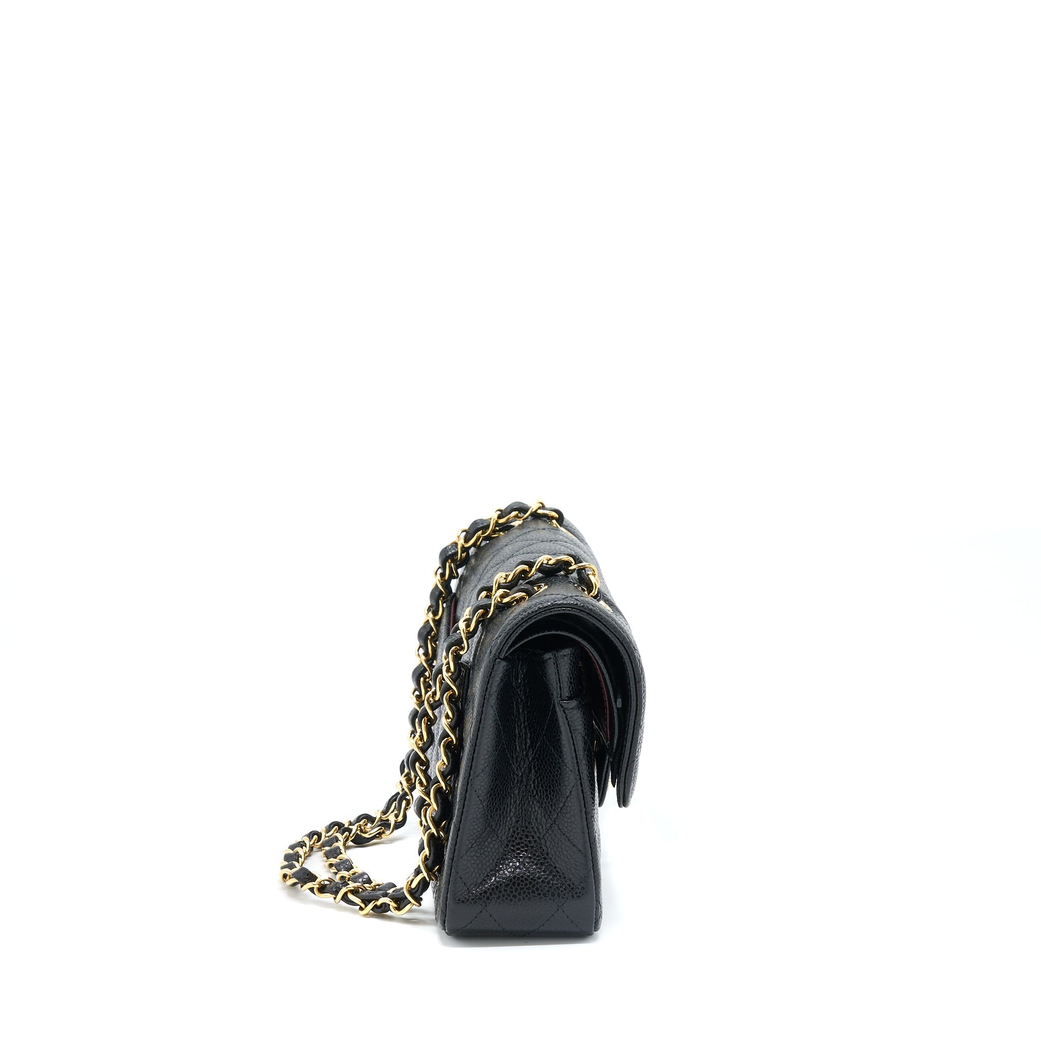 Chanel Small Classic Double Flap Bag Caviar Black