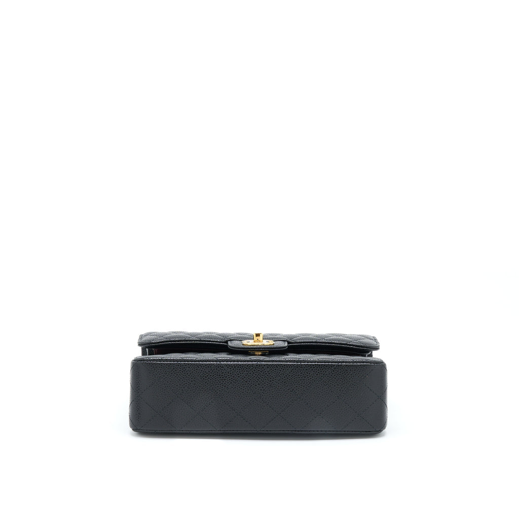 Chanel Small Classic Double Flap Bag Caviar Black